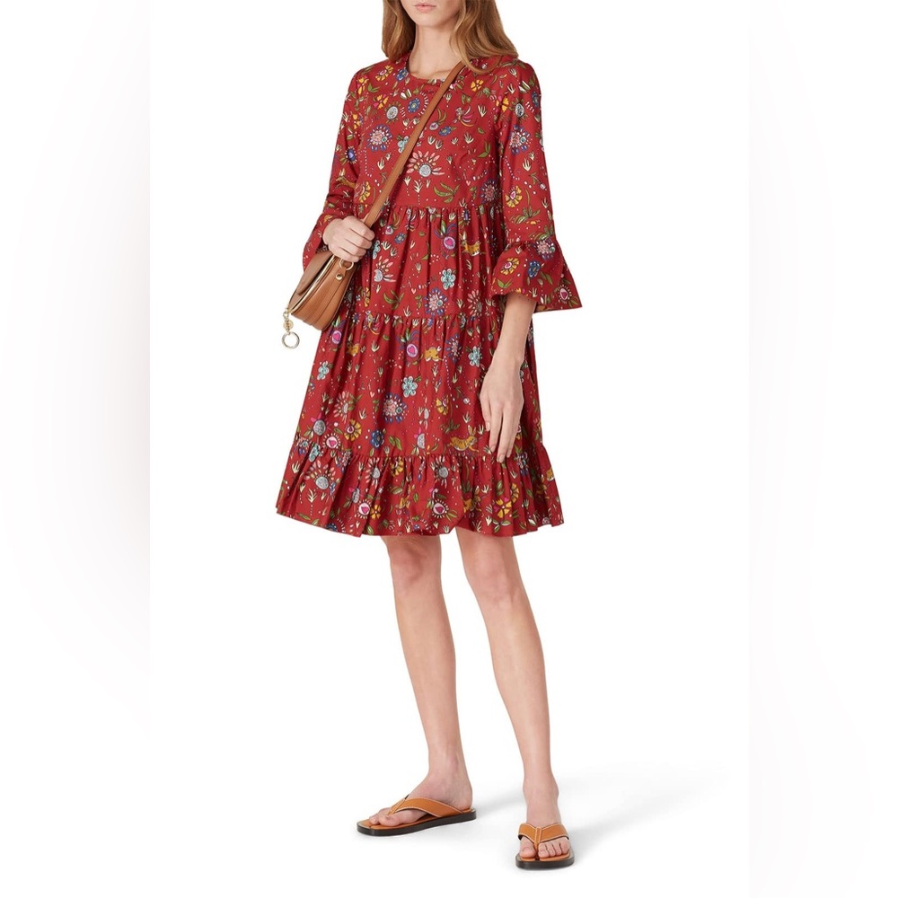 La DoubleJ Rent the Runway Pre-Loved Bambi Dress, Red, Medium - Picture 15 of 16
